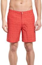 Men's Bonobos Geo Print 7-inch Swim Trunks - Pink