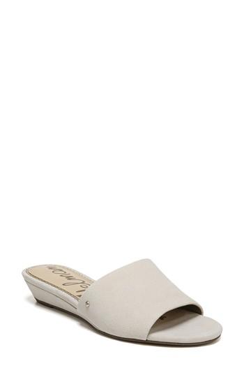 Women's Sam Edelman Liliana Slide Sandal M - White
