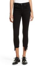 Women's Rag & Bone/jean Cutoff Capri Jeans - Black