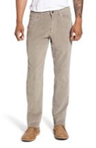 Men's Vintage 1946 Modern Fit Stretch Corduroy Pants R - Metallic