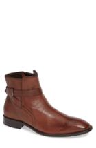 Men's J & M 1850 Maxwell Zip Boot M - Brown