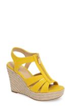 Women's Michael Michael Kors Berkley Platform Wedge M - Yellow