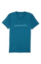 Women's Patagonia Capilene Daily Graphic Tee - Blue/green