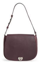 Shinola Calfskin Leather Shoulder Bag - Purple