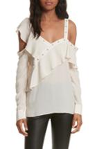 Women's Veronica Beard Clementine Off The Shoulder Top