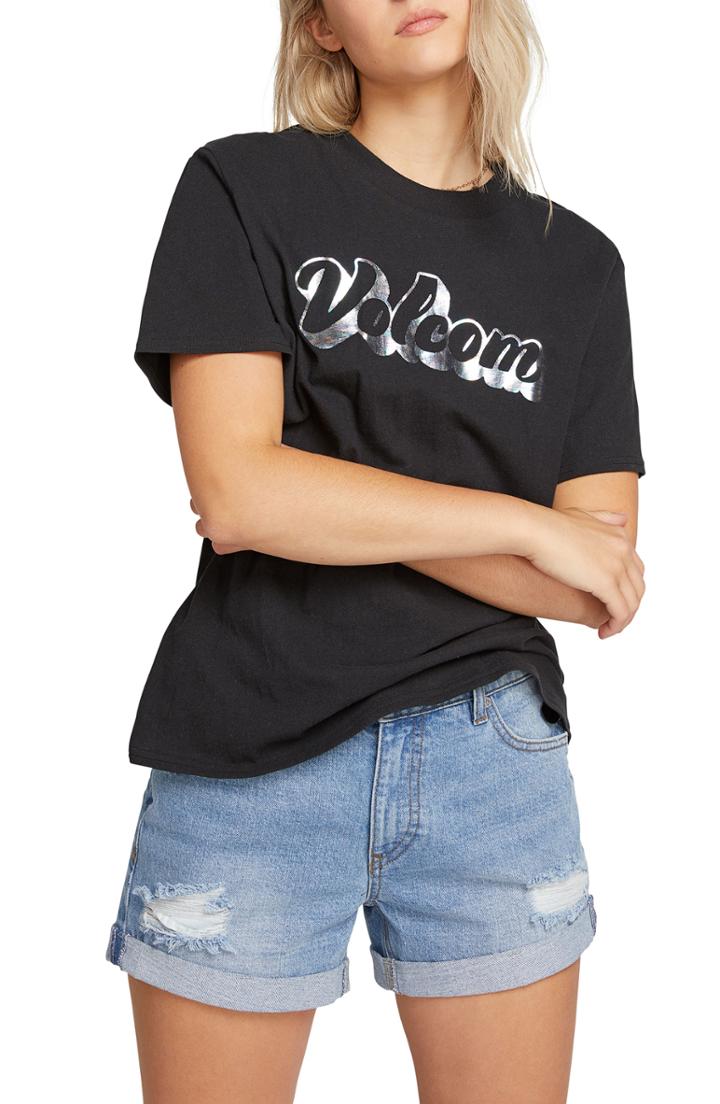 Women's Volcom Stone Slick Tee - Black