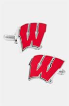 Men's Cufflinks, Inc. 'university Of Wisconsin Badgers' Cuff Links