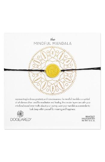 Women's Dogeared The Mindful Mandala Bracelet