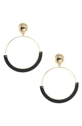 Women's Ettika Gold Wire & Resin Hoop Earrings