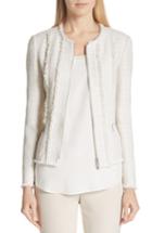Women's Lafayette 148 New York Noelle Jacket - Ivory