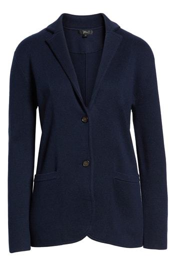 Women's J.crew Merino Sweater Blazer
