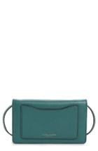 Women's Marc Jacobs 'recruit' Pebbled Leather Crossbody Wallet -