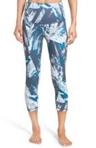 Women's Zella 'hatha' High Waist Crop Leggings - Blue