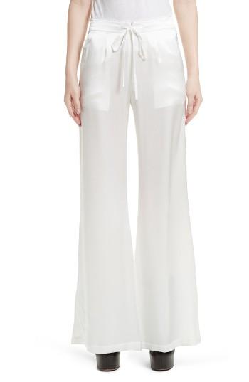 Women's Eric Schlosberg Charmeuse Pajama Pants