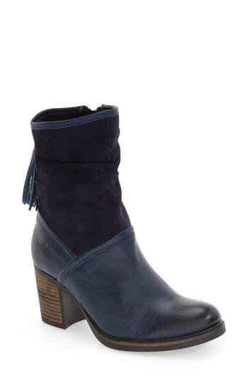 Women's Bos. & Co. 'bailee' Waterproof Boot -9.5us / 40eu - Blue
