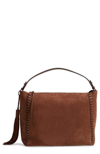 Allsaints Kepi East/west Leather Shoulder Bag - Brown
