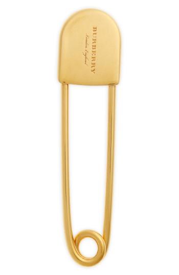 Women's Burberry Safety Pin Pin