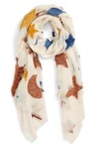 Women's Madewell Starry Night Chenille Scarf, Size - Ivory