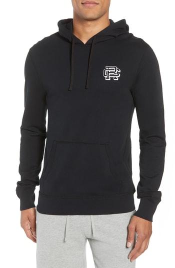 Men's Reigning Champ Classic Fit Hooded Pullover - Black
