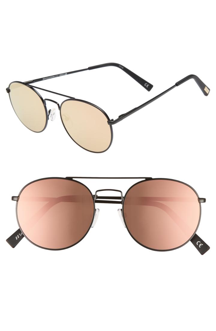 Women's Le Specs Revolution 53mm Aviator Sunglasses -