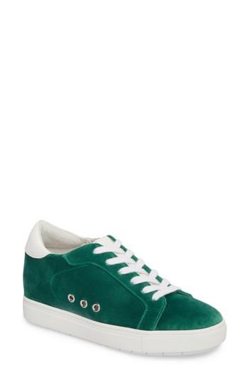 Women's Steve Madden Steal Concealed Wedge Sneaker M - Green
