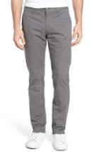 Men's Bonobos Tailored Fit Washed Stretch Cotton Chinos X 34 - Grey