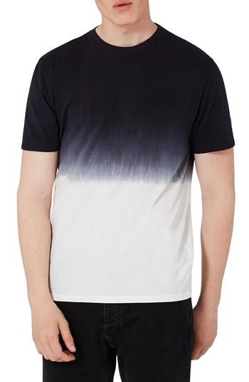 Men's Topman Fade Ombre T-shirt