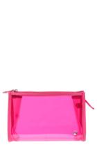 Stephanie Johnson Miami Medium Zip Closure Cosmetics Case, Size - Mink