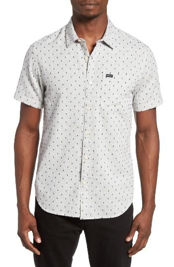 Men's Rvca Affirmed Jacquard Woven Shirt