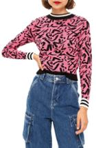 Women's Topshop Stripe Sweater Us (fits Like 2-4) - Ivory