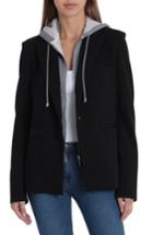 Women's Bagatelle Blazer With Detachable French Terry Hood