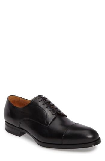 Men's Vince Camuto Tosto Cap Toe Derby .5 M - Black