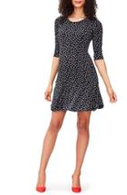 Women's Leota 'kelsey' Print Drop Waist Maternity Dress
