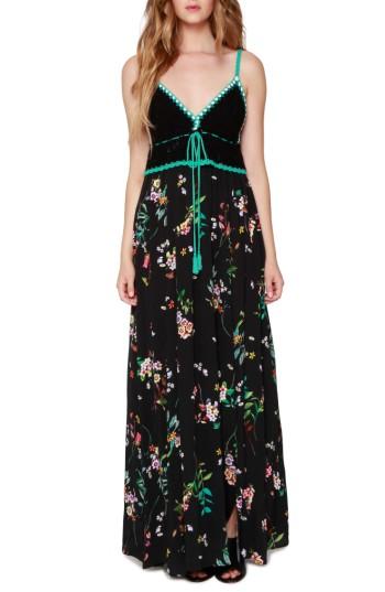 Women's Willow & Clay Crochet Maxi Dress - Black