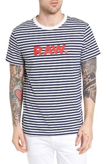 Men's G-star Raw Daruvar Stripe Ringer T-shirt