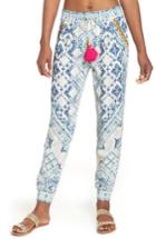 Women's Hemant & Nandita Tasseled Cover-up Pants - Blue