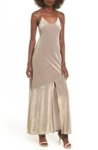 Women's Leith Shine Maxi Dress, Size - Metallic