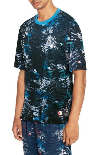 Men's Champion Reversible Mesh T-shirt - Blue