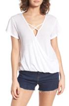 Women's Bp. Crossover X-strap Tee - White