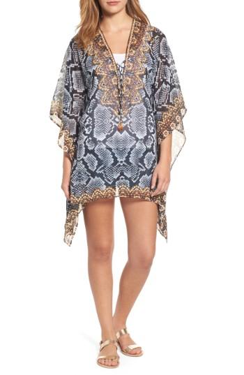 Women's Asa Kaftans Shiraz Short Kaftan - Grey