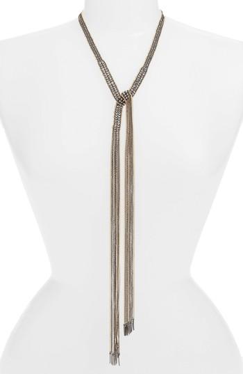 Women's Nakamol Design Beaded Lariat Necklace