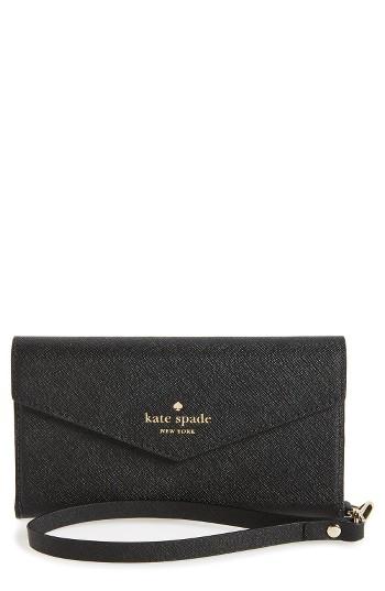 Women's Kate Spade New York Iphone 7 & 7 Leather Wristlet -