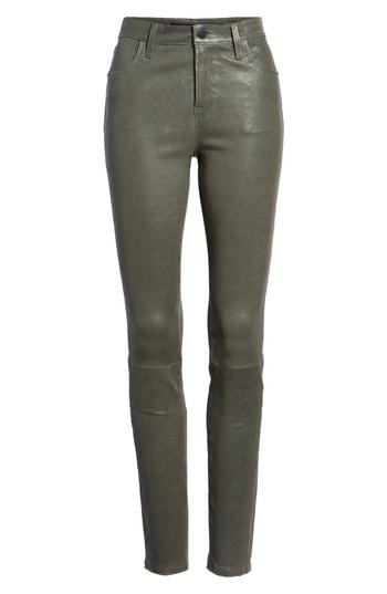 Women's J Brand 'maria' Lambskin Leather Leggings