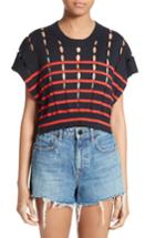 Women's T By Alexander Wang Stripe Knit Pullover