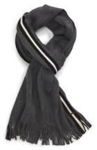 Men's Boss Fador Wool Stripe Scarf
