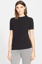 Women's Theory 'tolleree' Short Sleeve Cashmere Pullover