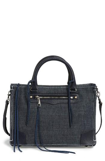 Rebecca Minkoff Regan Denim Satchel - Blue
