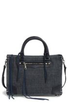 Rebecca Minkoff Regan Denim Satchel - Blue
