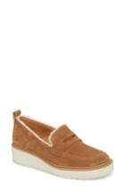 Women's Ugg Atwater Spill Seam Wedge Loafer M - Brown