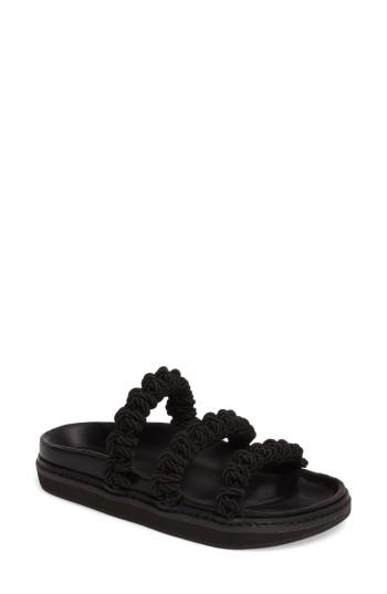 Women's Tony Bianco Petal Slide Sandal Eu - Black